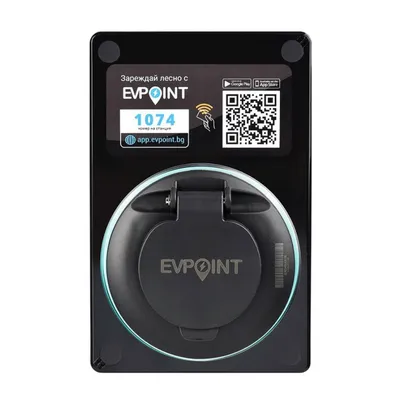 Зарядна станция EVPoint за електромобили   7400 W, 230 V, 32 A, Контакт тип 2 Ж, EV7
