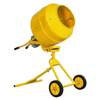 Бетонобъркачка Temp с контейнер 1000 W, 25 об./мин, 165 л, RCM600