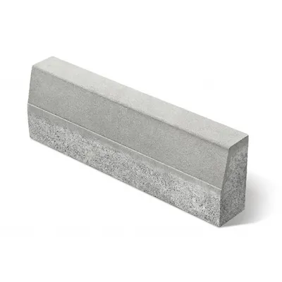 Бордюр бетонен Technocim градински  80x160x500 мм, сив, C16