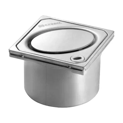 Част за подов сифон Kessel горна  132х132 мм мм, Classic