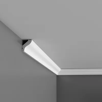 Корниз Orac Decor за таван EPS 18х25х30 мм, 2 м, бял, CB500