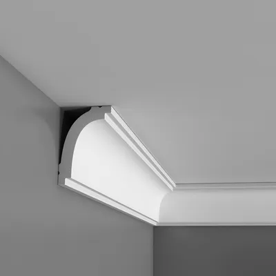 Корниз Orac Decor за таван EPS 44х59х72 мм, 2 м, бял, CB523