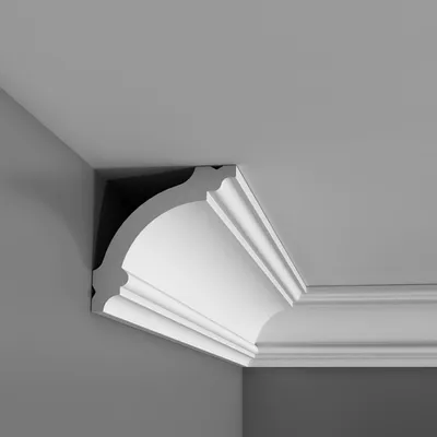 Корниз Orac Decor за таван EPS 67х67х98 мм, 2 м, бял, CB511
