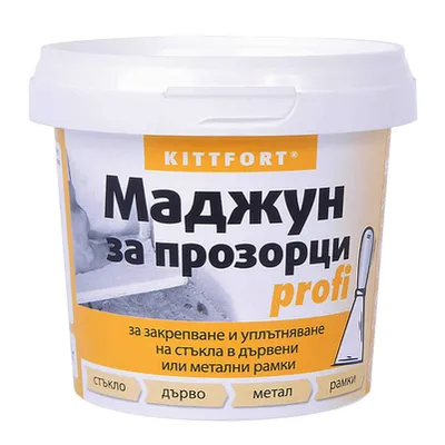 Маджун Kittfort за прозорци  0.65 кг, сиво-бежов, Profi