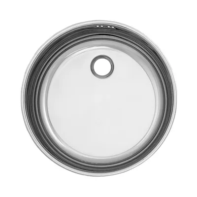 Мивка за кухня Chrom с едно корито кръгла  ф 450x160 мм