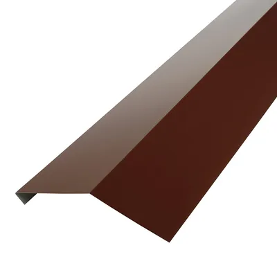 Пола надулучна Bravo за метални керемиди 0.4x2000 мм, червена, 3009, Bel Profile Economy