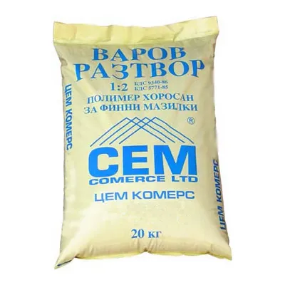 Разтвор Tamara варов  20 кг, сив