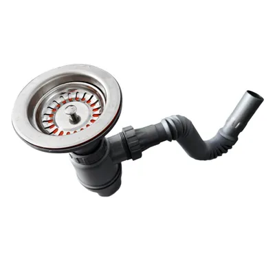 Сифон за мивка Muff Matik PVC гофриран разглобяем  ф32x110, TCK01