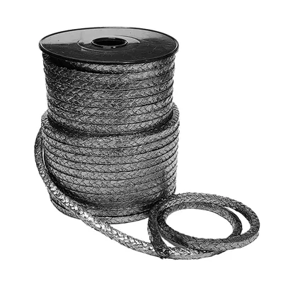 Набивка Avko от експандиран графит и стъкло 10х10 мм, 100 г/м, AVKOPACK® 1320G