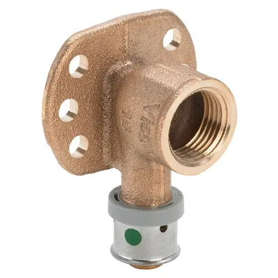 Прес фитинг Viega коляно за Pex-Al-Pex тръби стенен монтаж ф 16 мм x 1/2", 6.5 bar, 4725.5