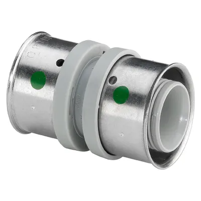 Прес фитинг Viega съединител за Pex-Al-Pex тръби прав ф 16 мм, 6.5 bar, Pexfit pro 4715