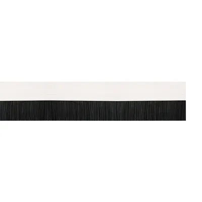Уплътнителна четка за врата Gastra  PVC, 1 м, прозрачна