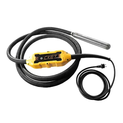 Виброигла ENAR с гъвкав вал високочестотна с конвертор 1500 W, 5 м, ф 60 мм, 12 000 вибр./мин, Rocket 60