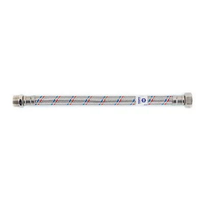 Връзка Mateu гъвкава за стоящ смесител 3/8 ", M10, 80 см, Fil-Nox Griferia