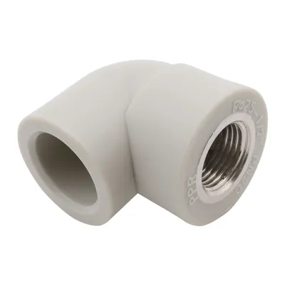Коляно PP-R FV Plast за водопровод с вътрешна резба ф 25 мм х 1/2", 20 bar, 90 °