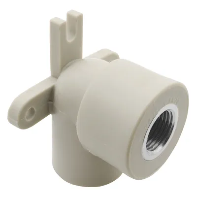 Коляно PP-R FV Plast за водопровод стенен монтаж ф 16 мм х 1/2", 20 bar, 90 °