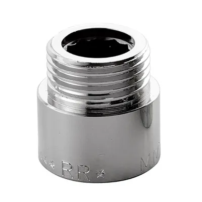 Муфа-нипел Remer хромирана за водопровод 1/2" х 1/2", 20 мм, 502