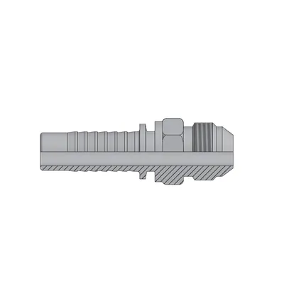 Накрайник Vitillo за хидравлични маркучи мъжки, UNF резба, DN12, 7/8" - 14, AGJ