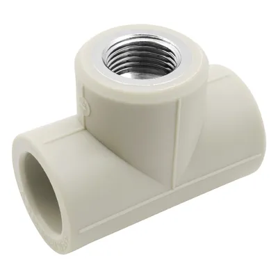 Тройник PP-R FV Plast за водопровод с вътрешна резба ф 32 мм x 1/2", 20 bar