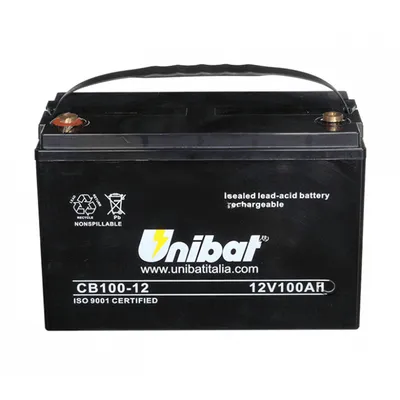 Акумулатор Unibat за мотоциклет  12 V, 100 Ah, CB100-12