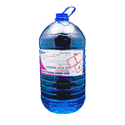 Антифриз Himia концентрат  10 л, -60 °C, син, G11B
