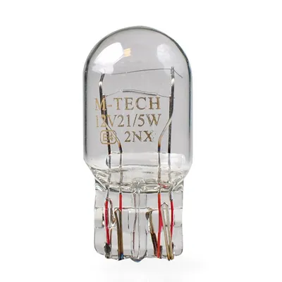 Автолампа 12 V M-Tech за габарит и номер  21/5 W, W21/5W