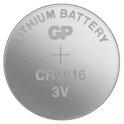 Батерия GP плоска литиева  3 V, CR1616, GP 1616