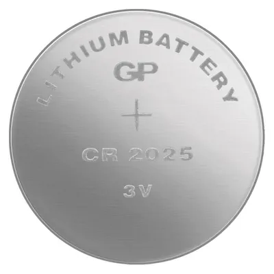 Батерия GP плоска литиева  3 V, CR2025, GP 2025