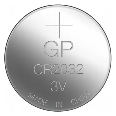 Батерия GP плоска литиева  3 V, CR2032, GP 2032