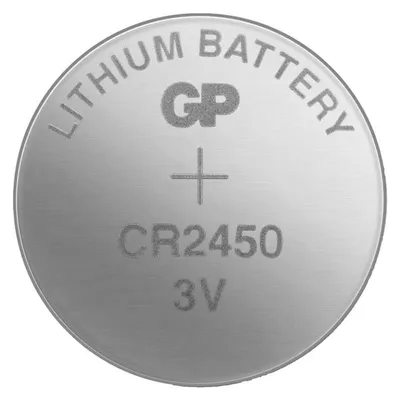 Батерия GP плоска литиева  3 V, CR2450, CR2450