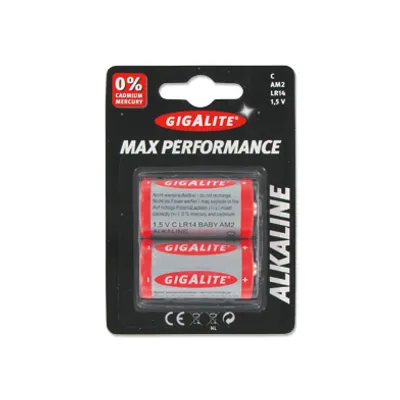 Батерия Mellert кръгла  1.5 V, Gigalite LR14