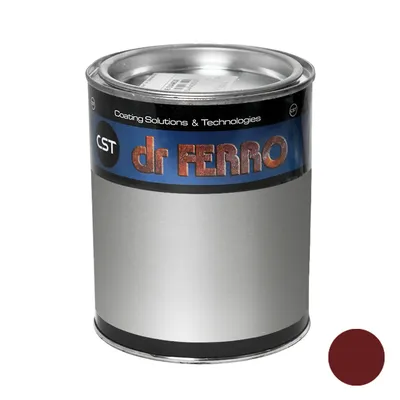 Боя CST за бетон  1 кг, керемиденочервена, RAL 3009, Dr.Decor Taffy