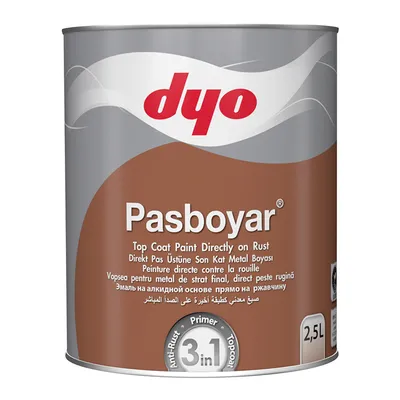 Боя за метал Dyo 3 в 1 за защита и репаратурни цели  0.75 л, зелена, Pasboyar
