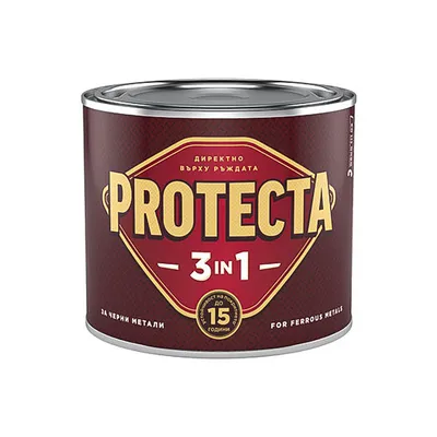 Боя за метал Orgahim 3 в 1 за защита и репаратурни цели 0.5 л, черна, Protecta 3in1