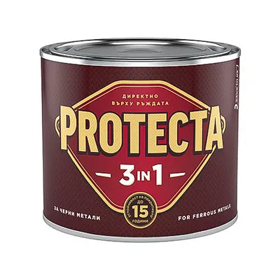 Боя за метал Orgahim 3 в 1 за защита и репаратурни цели 0.5 л, графит, Protecta All Metals