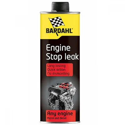 Добавка Bardahl за спиране на течове на масло от двигатели 0.3 л, Engine Stop Leak