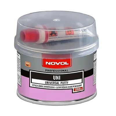 Кит Novol полиестерен за автомобили 0.25 кг, Uni