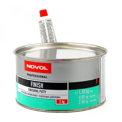 Кит Novol полиестерен за автомобили 2 кг, Finish