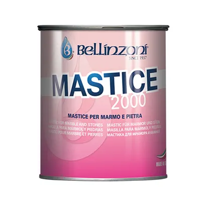 Кит за мрамор Bellinzoni на база полиестерни смоли 0.75 л, бял, Mastice 2000 №1