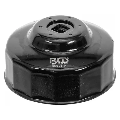 Ключ BGS за маслен филтър  73 мм, квадрат 3/8", 14 точки