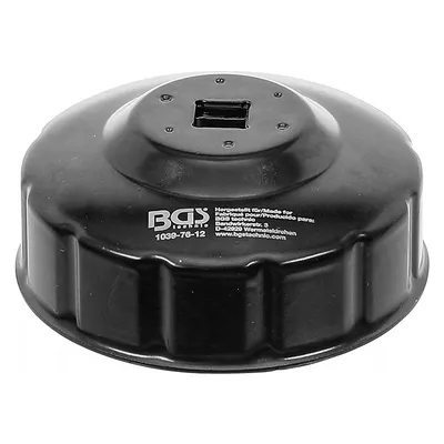 Ключ BGS за маслен филтър 76 мм, квадрат 3/8", 12 точки