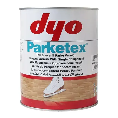Лак Dyo еднокомпонентен уретанов за паркет  0.75 л, гланц, Parketex
