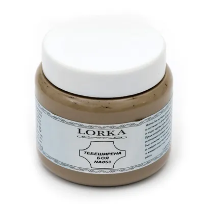 Тебеширена боя Lorka на водна основа  0.2 л, тъмна стрида, NA053