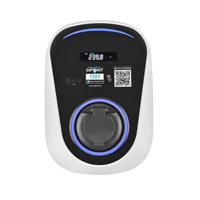 Зарядна станция EVPoint за електромобили  7400 - 22 000 W, 230-400 V, 32 A, Контакт тип 2 Ж, EVP-3P-22-S2