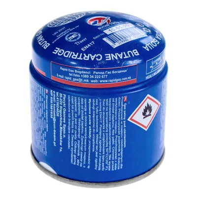 Флакон с пропан-бутан  190 г, 360 мл