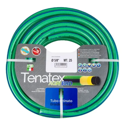 Градински маркуч за поливане MTP PVC 2-слоен армиран  15 мм, 8 bar, зелен, Tenatex Agri BRD