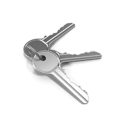 Ключ Metal за секретна ключалка  30/30 БДС, никел