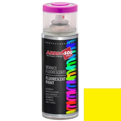 Спрей боя Ambro-Sol флуоресцентна 0.4 л, жълт, V400FLUOR