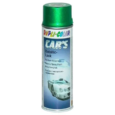 Спрей боя Motip флакон  0.4 л, зелен металик, Color Car's