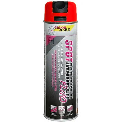 Спрей ColorMark маркировъчен флуоресцентен  0.5 л, червен, Spotmarker